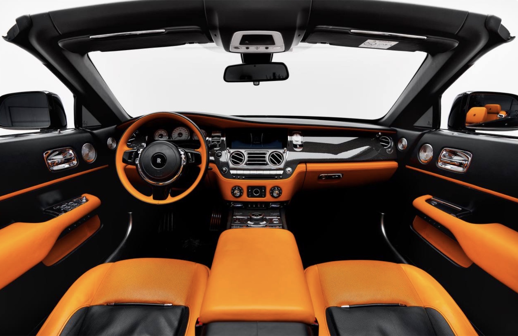 Rolls-Royce Dawn interior details