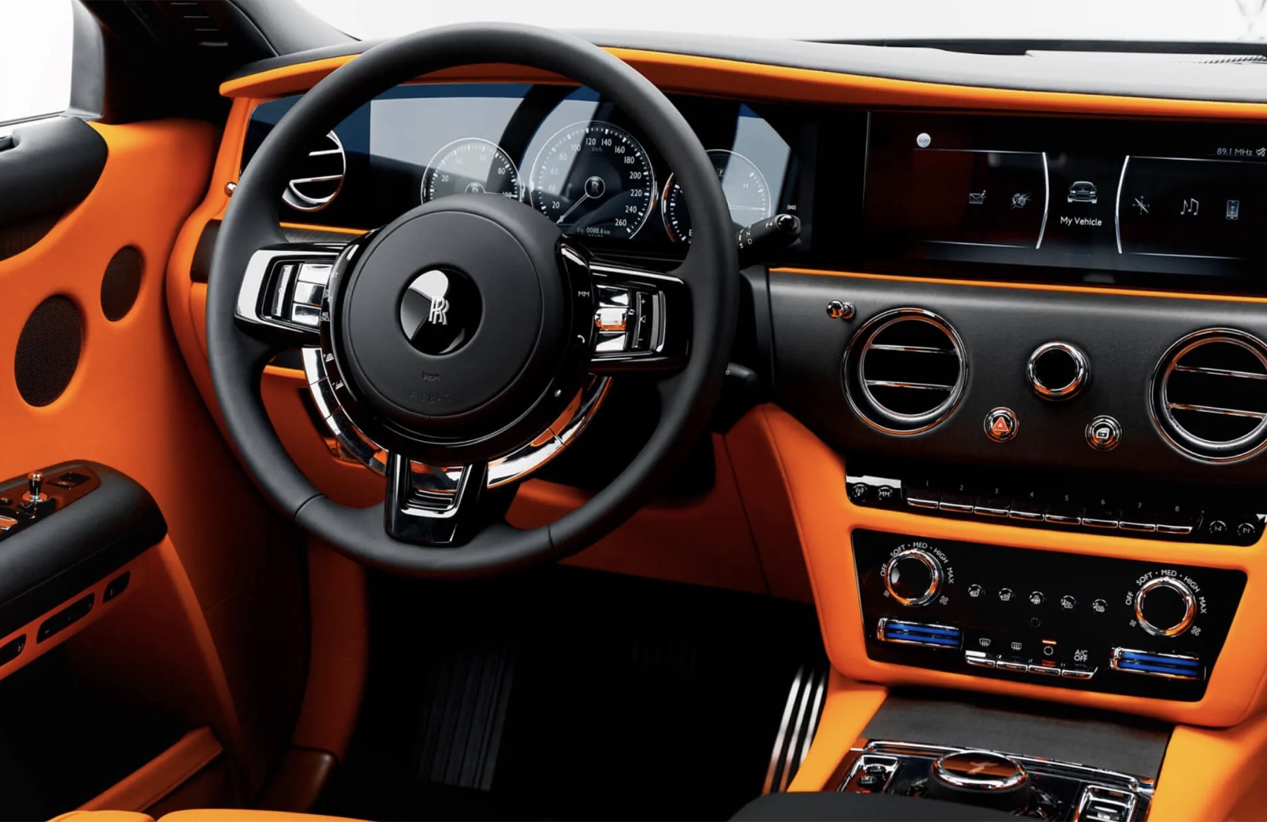 Rolls-Royce Ghost V cockpit details