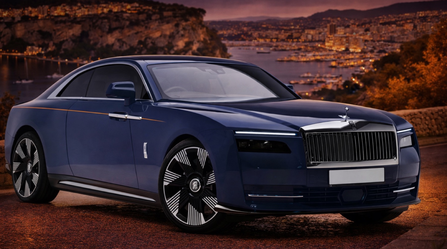 Rolls-Royce Spectre rental card