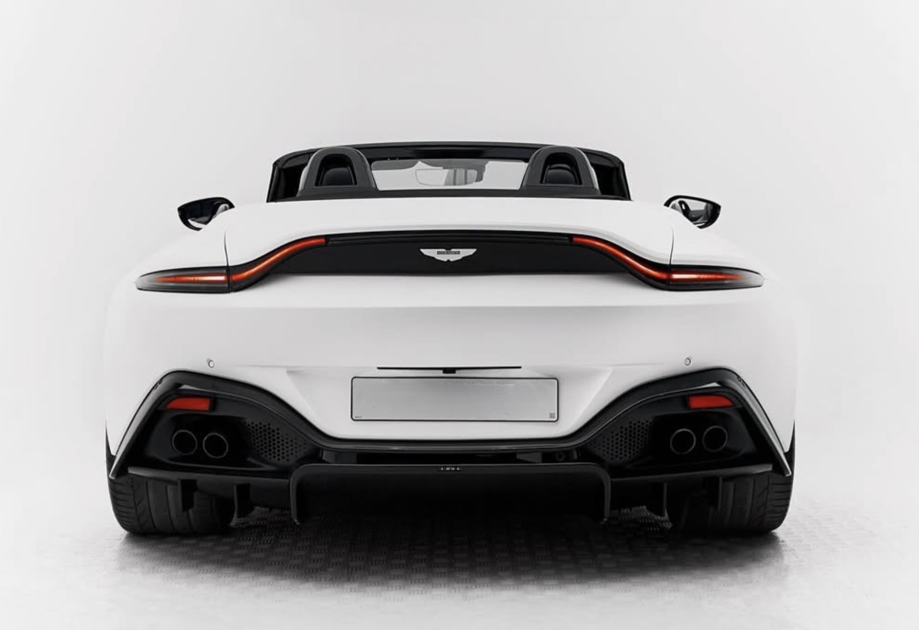 Aston Martin Vantage interior view