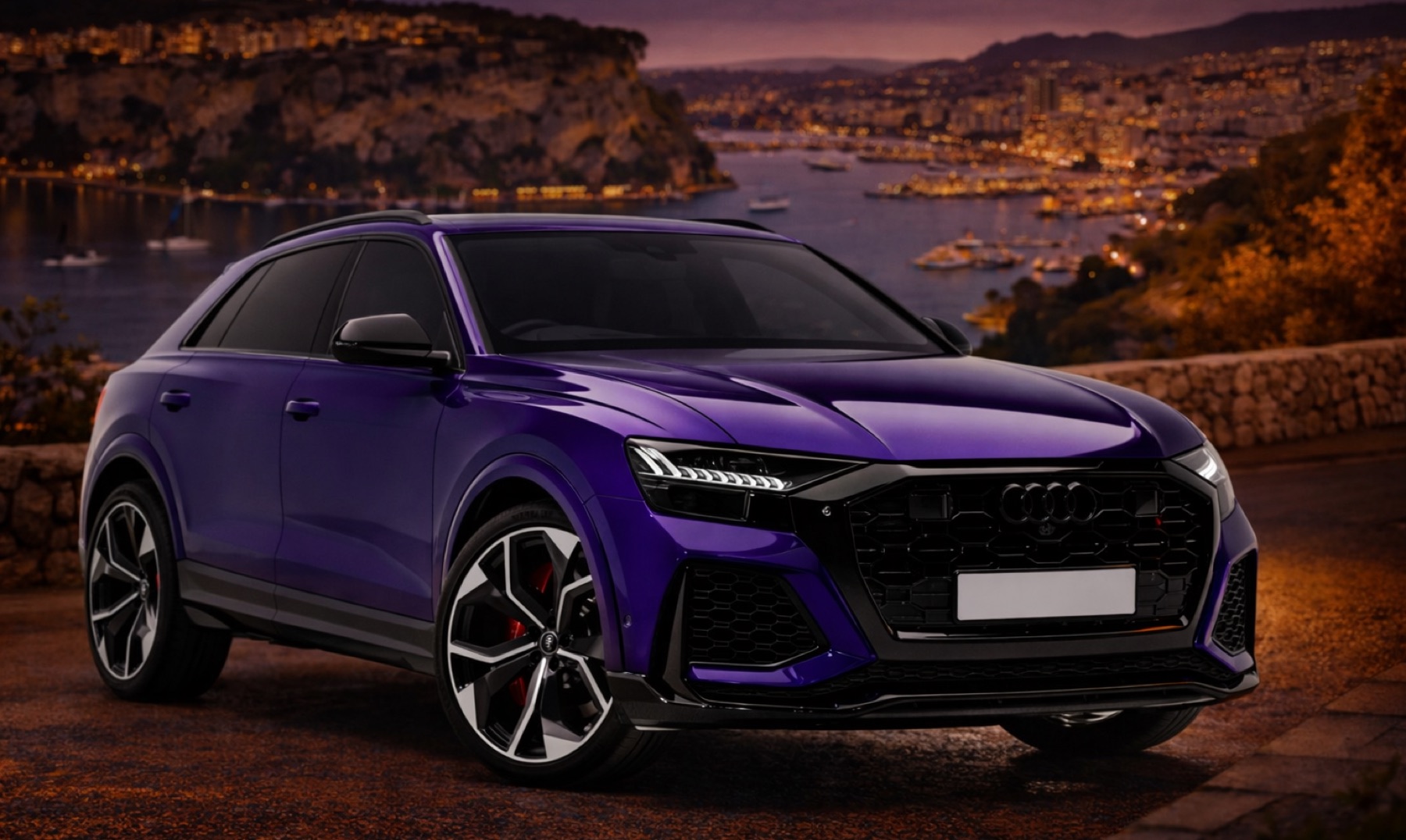 Audi RSQ8 rental card