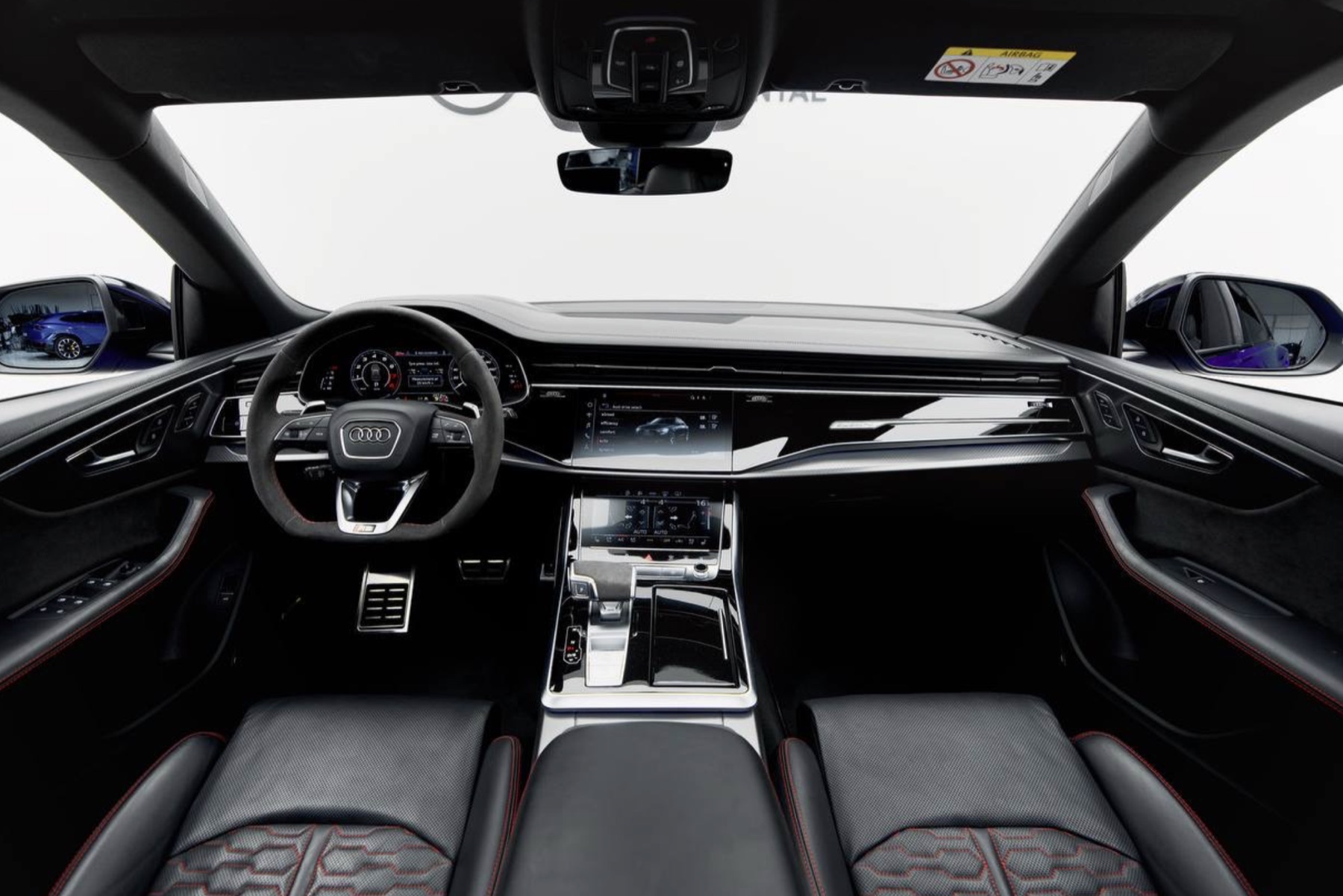 Audi RSQ8 cockpit details