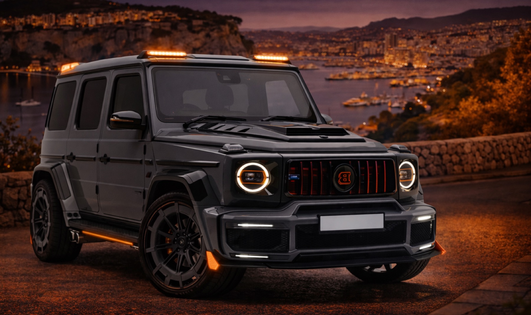 G63 Brabus rental card