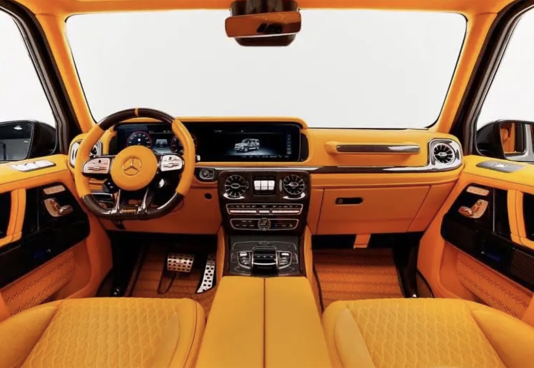 G63 Brabus interior view