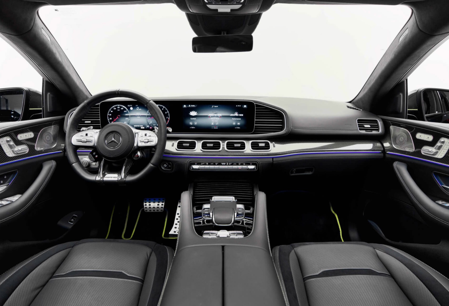 Mercedes GLE Brabus dashboard view