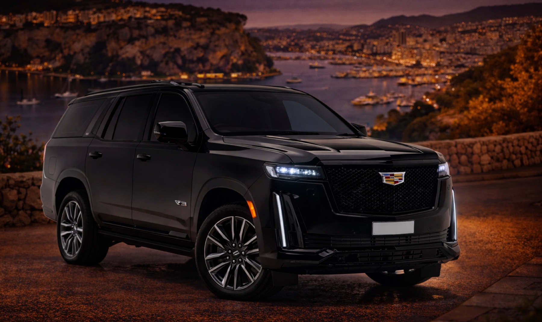 Cadillac Escalade rental card