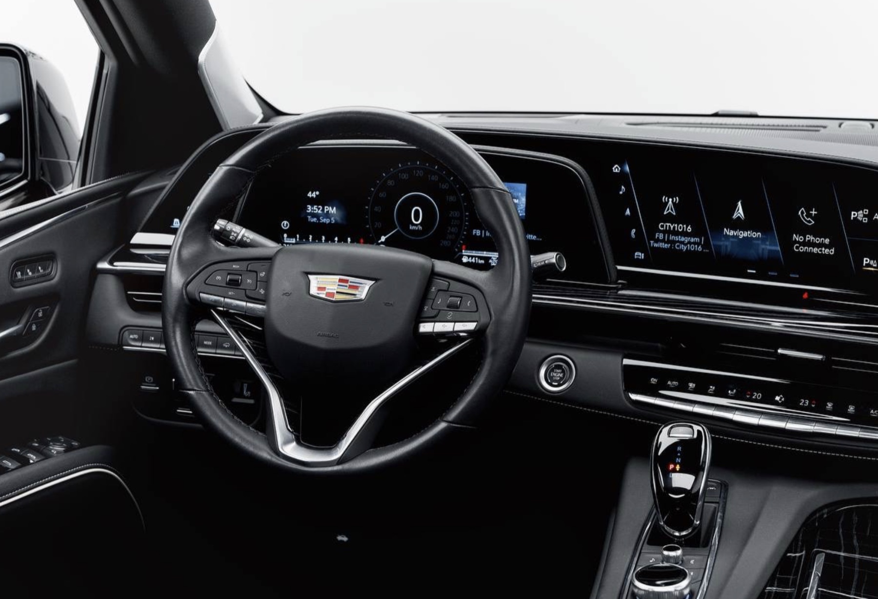 Cadillac Escalade interior view