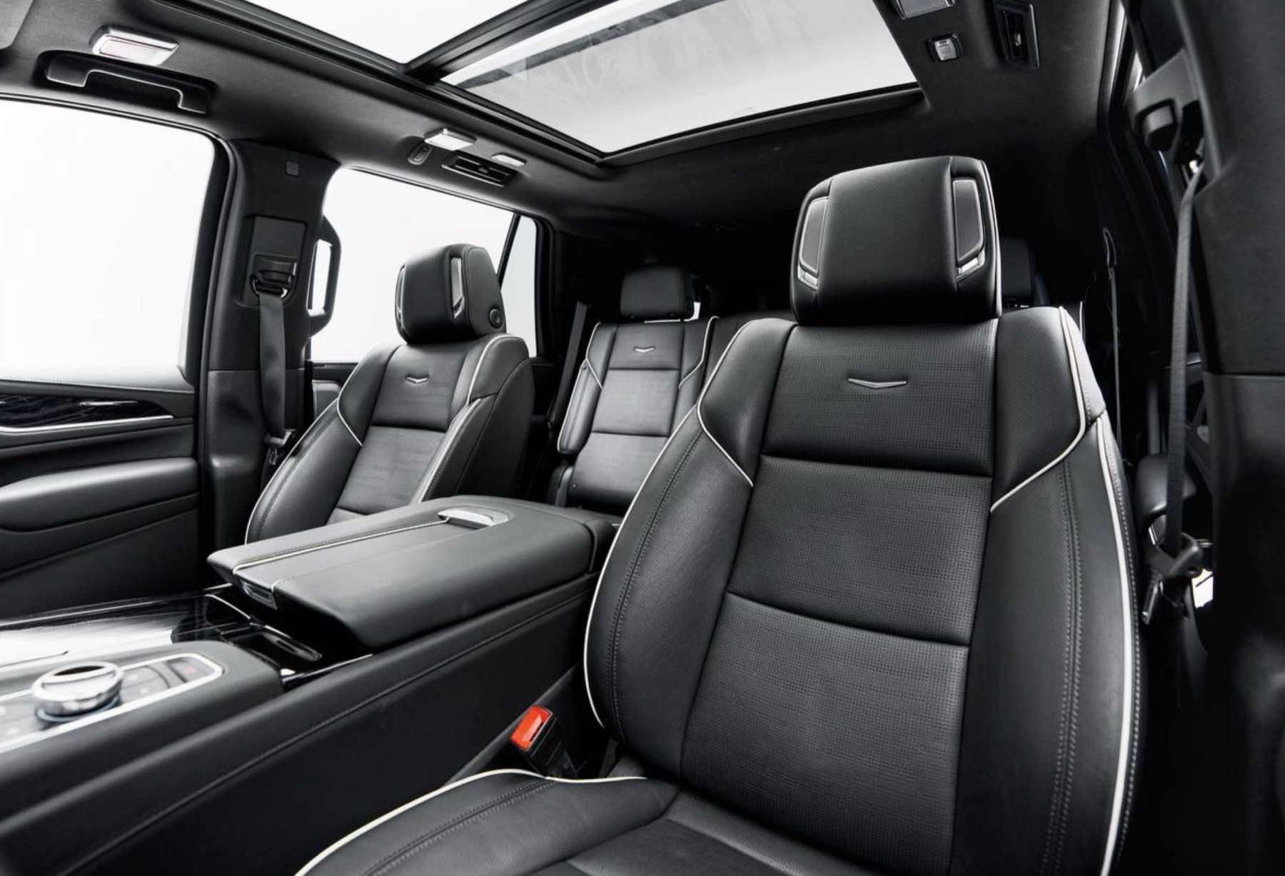 Cadillac Escalade seats view