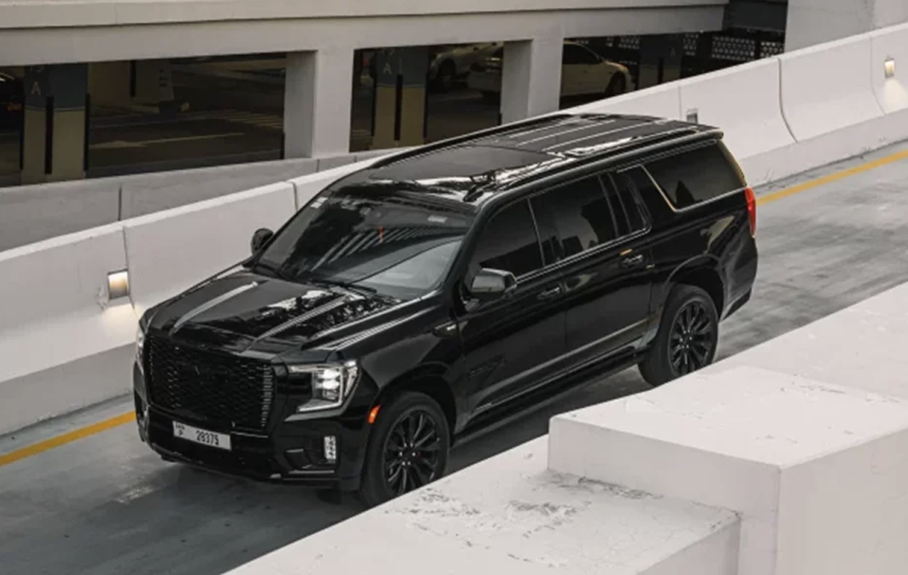 GMC Yukon Denali interior view