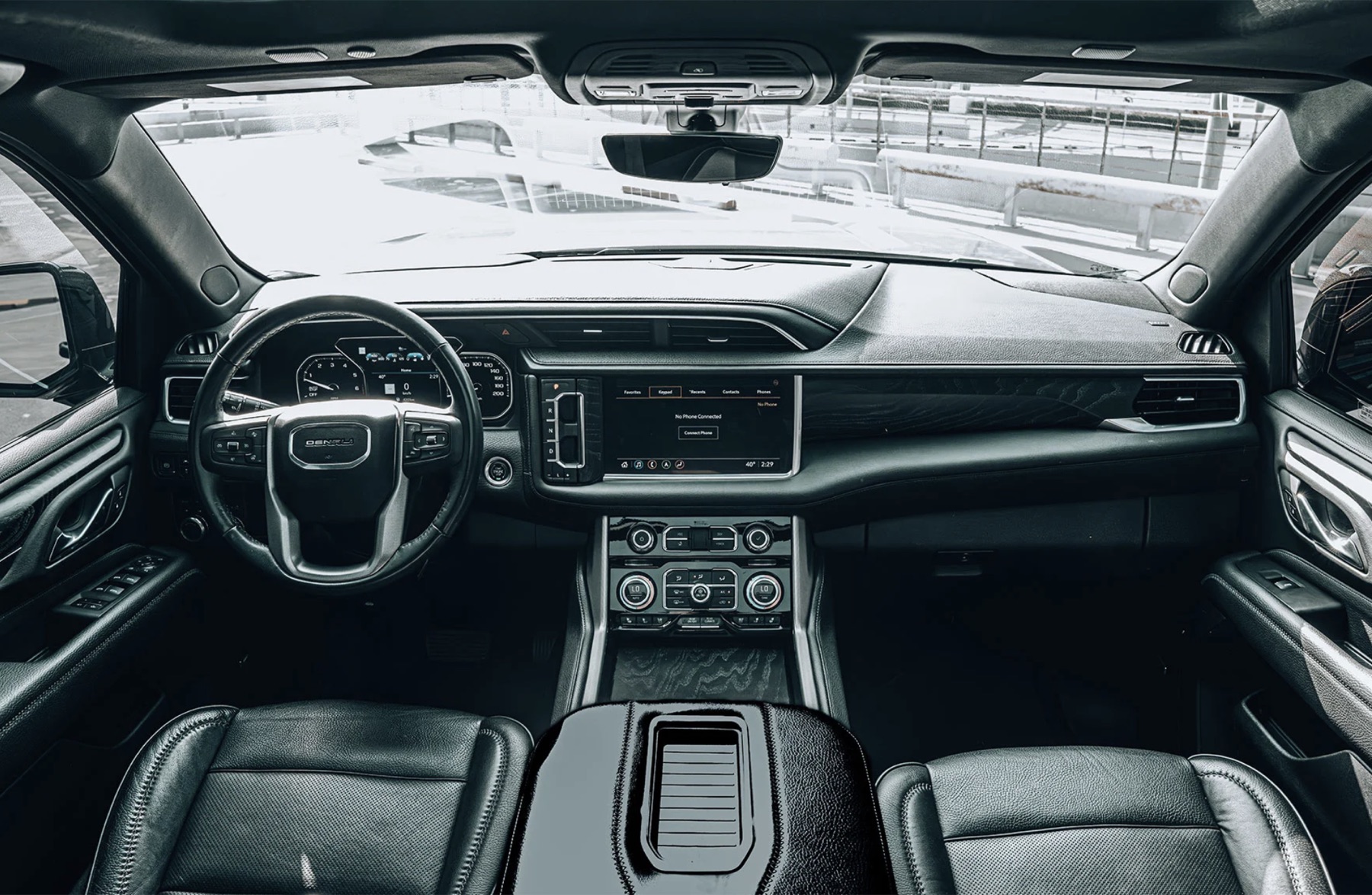 GMC Yukon Denali seats