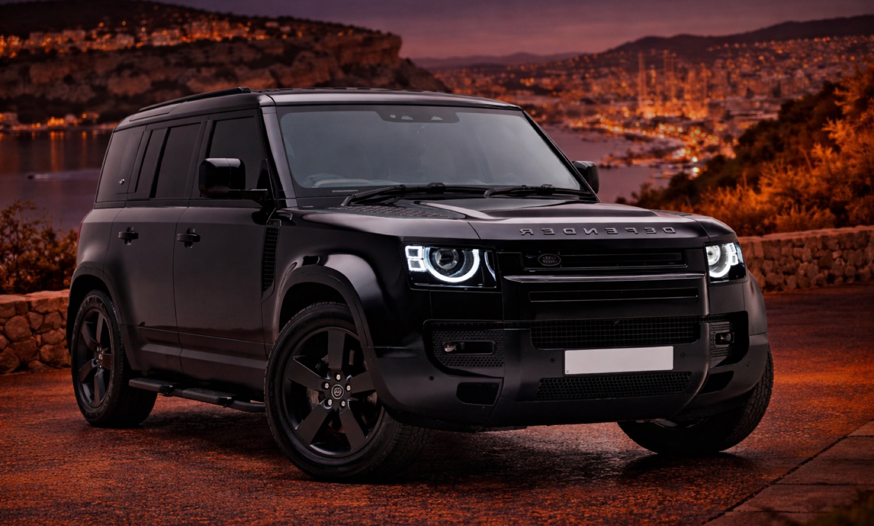 Land Rover Defender rental card