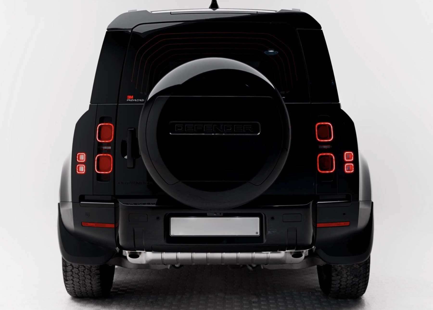 Land Rover Defender side view