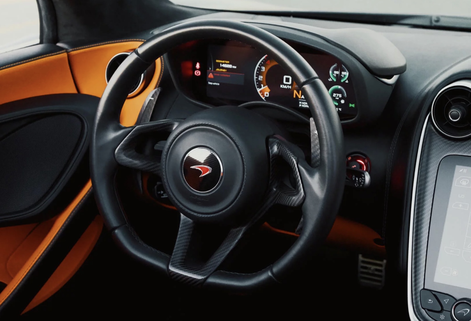 McLaren 570S detail view