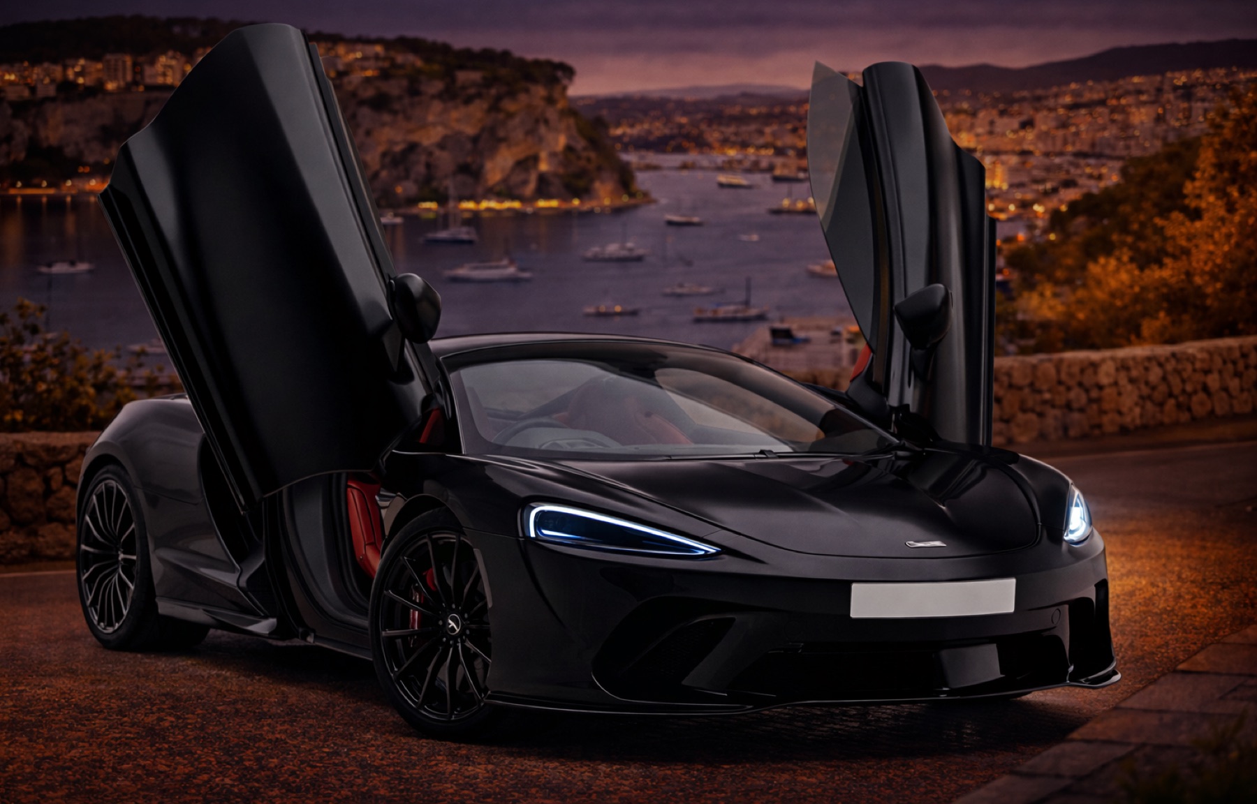 McLaren GT rental card