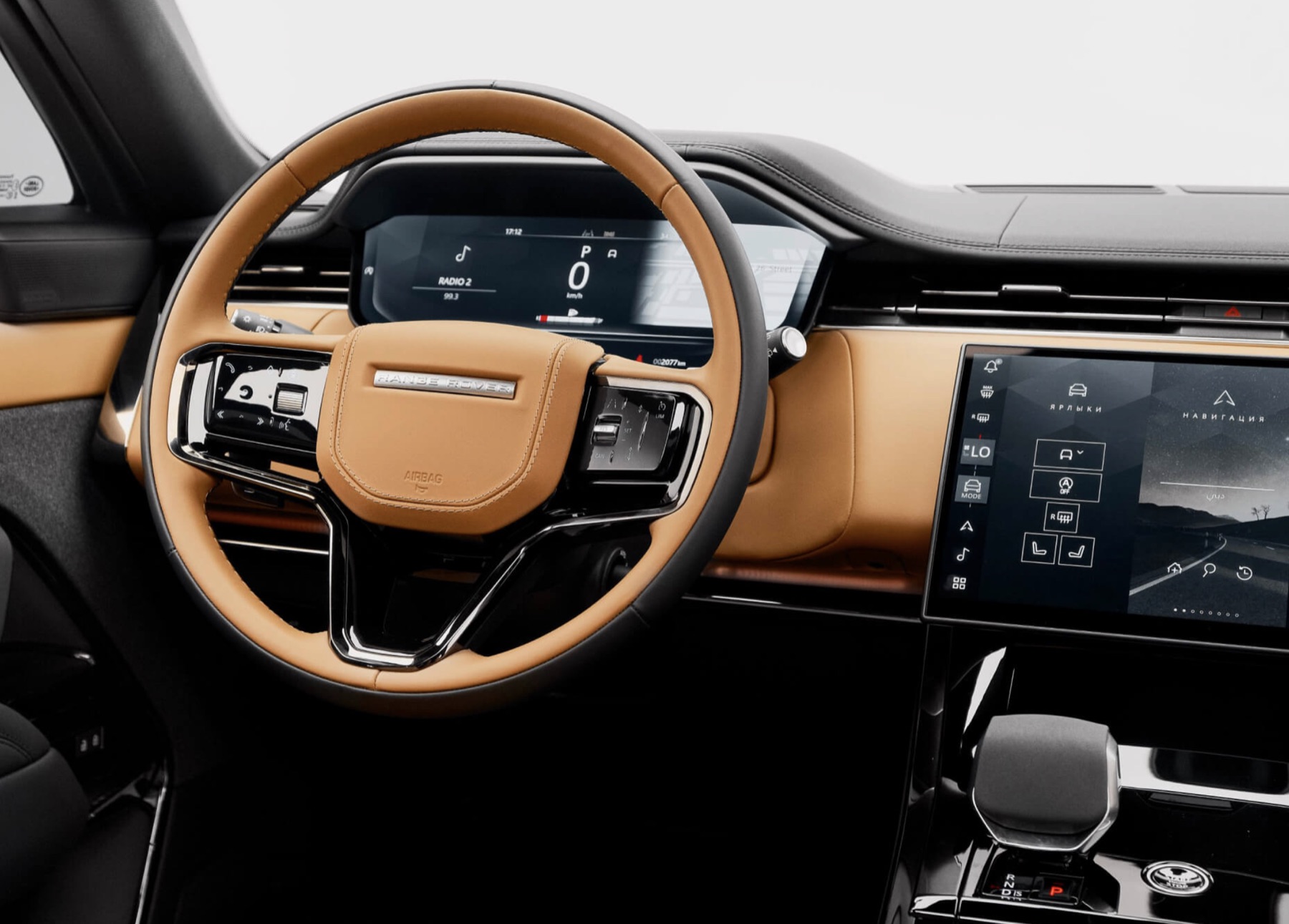 Range Rover Sport interior view